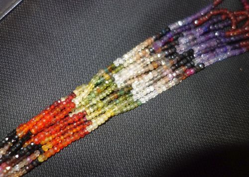 Faceted Rondelle