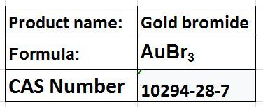 Gold bromide