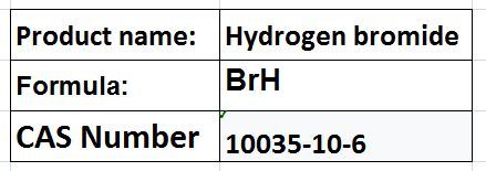 Hydrogen bromide