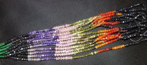 Faceted Rondelle