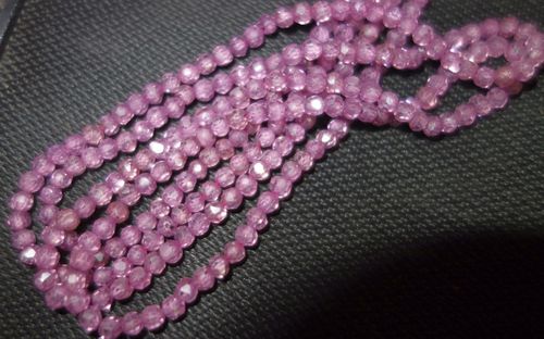 Faceted Rondelle