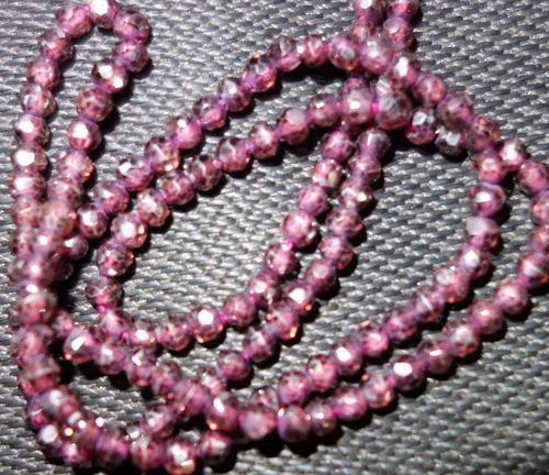 Faceted Rondelle