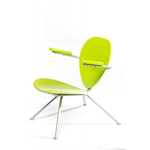 Green steel Chair