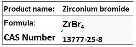 Zirconium bromide