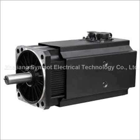 Black Permanent Magnet Synchronous Electric Motor