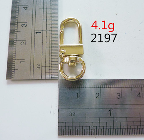 Oval Hook For Handbag Light Gold