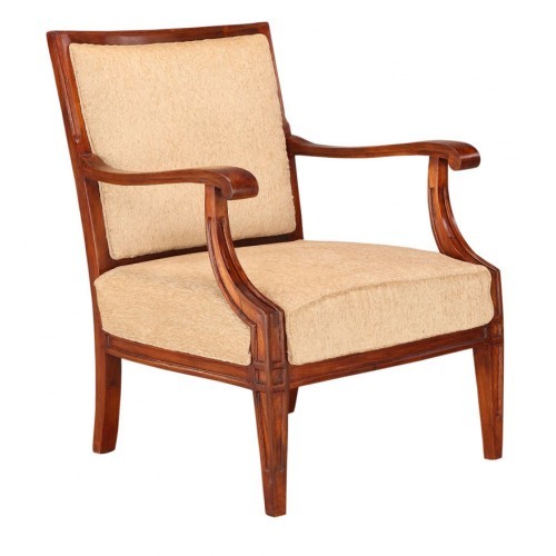 Oak Wooden Beige chair