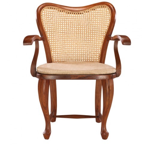 Wooden Beige Net Chair Wooden Beige Net Chair