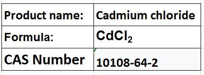 Cadmium Compounds