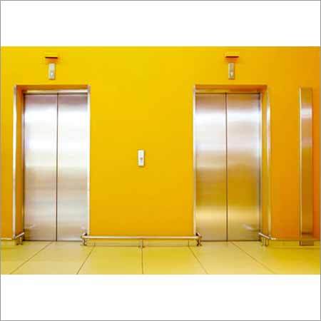 SS Hairline Finish Automatic Door