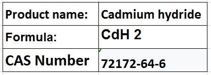 Cadmium hydride