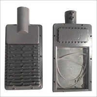 Led Street Light Casing - Aluminum Alloy, Variable Dimensions , Ip66 Protection With Pc Diffuser & Silicon Gasket For High Watt Bulbs