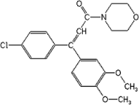 Dimethomorph - C21h22clno4, Molecular Weight 387.857 G | Colorless To Grey Crystalline Powder, Systemic Fungicide For Crop Protection