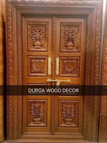 teakwood designer door