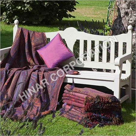 Woolen Throw Blanket Length: 96" Inch (In)