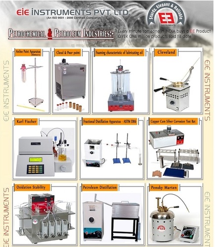 Petroleum Testing Equipments By EIE INSTRUMENTS PRIVATE LIMITED