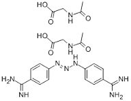 Diminazene Aceturate C22H29N9O6