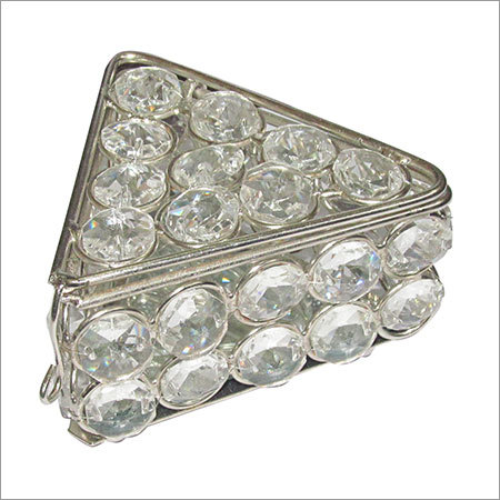 Triangle Crystal Jewelry Boxes