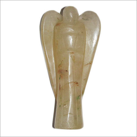 Clear Quartz Stone Angel