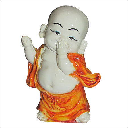 Baby Buddha Facepalm Statue