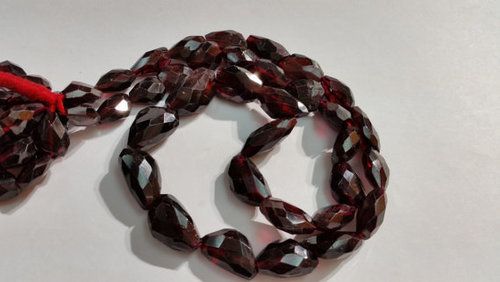 Garnet Facetedbeadedchain