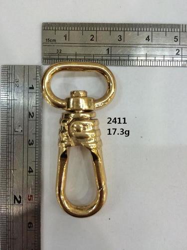Dog Hook, Slim Hook,Oval Hook,For Handbag, Gold, H