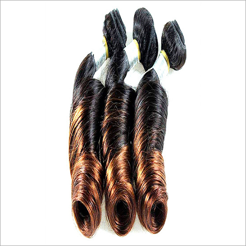 Styles & Weaves - 100% Human Hair, 18 Inches, Brown | Curly Texture, Double Weft, Soft, Versatile, Comfortable