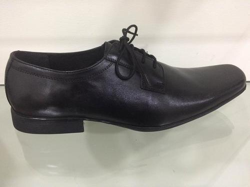 Men Black Leather Shoe