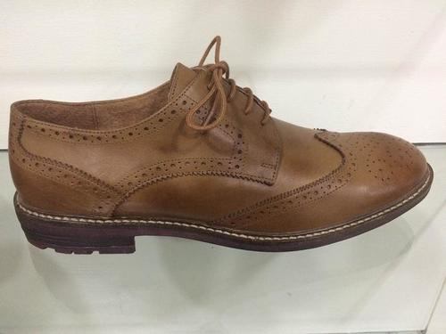 Men Leather Brogue Shoe