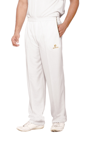 Men Cricket White Track Pants Age Group: Adults