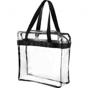 Clear Vinyl Cosmetic Bag