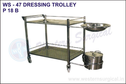 Stainsteel Dressing Trolley