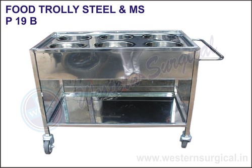 Food Trolly Steel & Ms 24