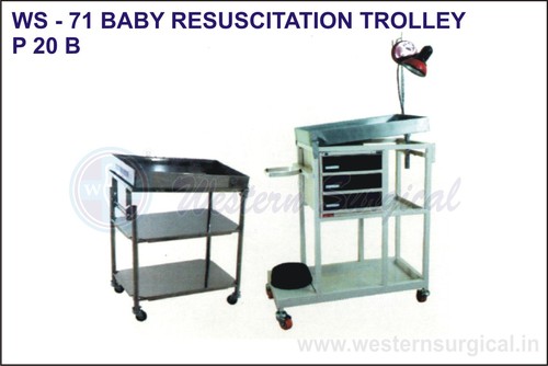 Baby Resuscitation Trolley