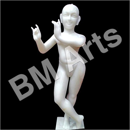 Lord Krishna Marble Statue