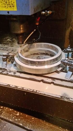 Stator on Machine Bed