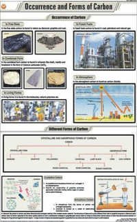 Occurence and Forms of Carbon Chart