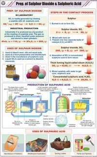 Prep of Sulphur Dioxide & Sulphuric Acid Chart
