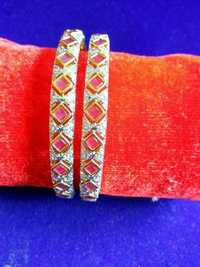 Fashion Color Stone Bangles