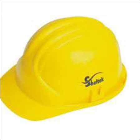 Safety Helmets - Thermoplastic Material, 300-500 Grams Weight, Yellow Color - Highly Durable, Flawless Design, Various Shapes and Options
