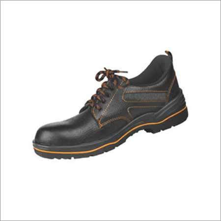 Industrial Safety Shoes - Leather Upper, Sizes 7-10 | Steel Toe, Abrasion Resistant, Breathable Polyester Lining, Unisex Fit, Direct Injected Foam