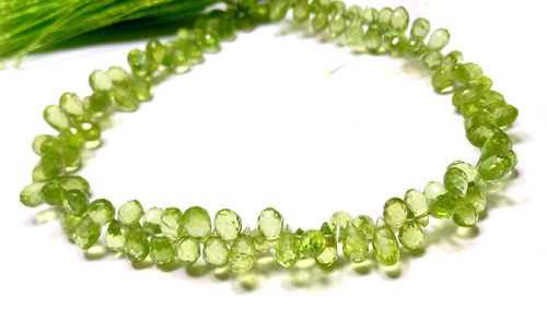 Pear Cut Faceted Rondelle