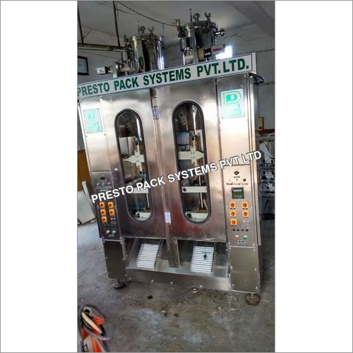 Double Head Milk Pouch Packing Machine