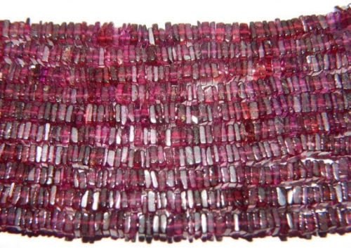 Garnet Faceted Beaded Chain