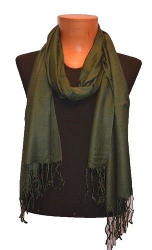 Green Viscose Diamond View Stole