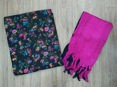 Kayna Pashmina - Pashmina Material, Pink Color | Soft Fabric, Stylish Printed Design, Comfortable Fit