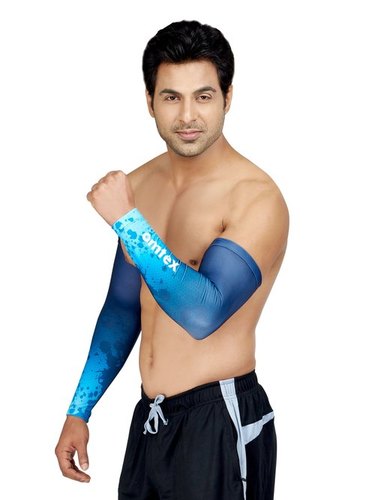 Navy Blue Compression Arm Sleeves