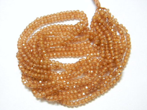 Faceted Rondelle