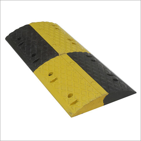 Black And Yellow Rubber Rumble Strips