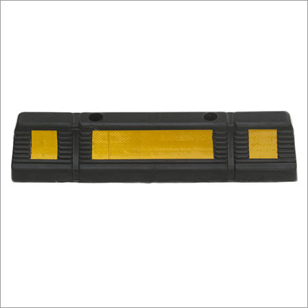 Black And Yellow Rubber Rumble Strips